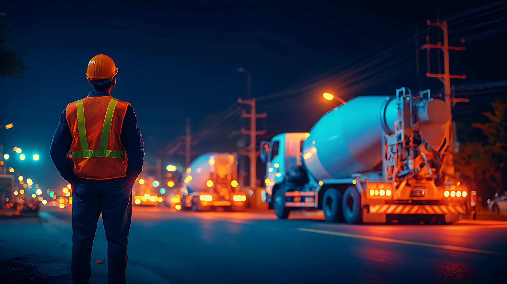 vecteezy_construction-worker-on-duty-at-night-with-cement-trucks-on_71538920